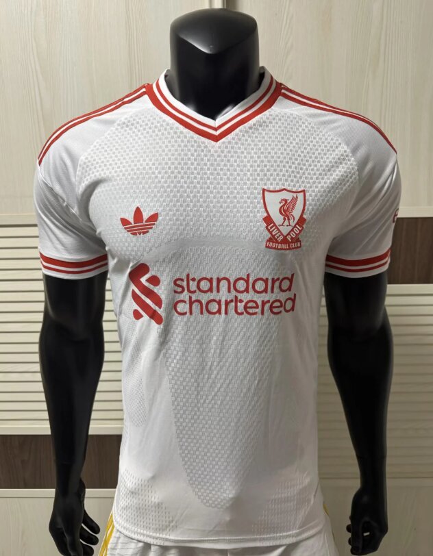 AAA Quality Liverpool 26/27 Away White Leaked Jersey(Player)
